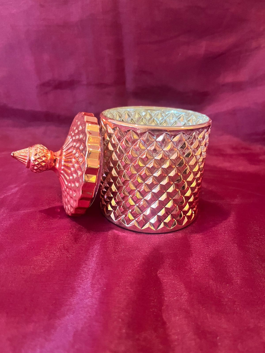 Rose Gold Jar Candle