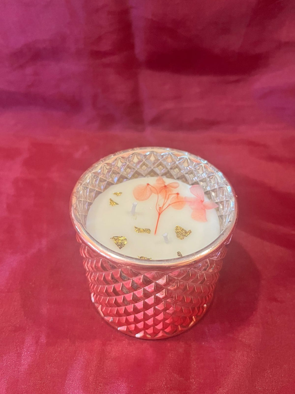 Rose Gold Jar Candle